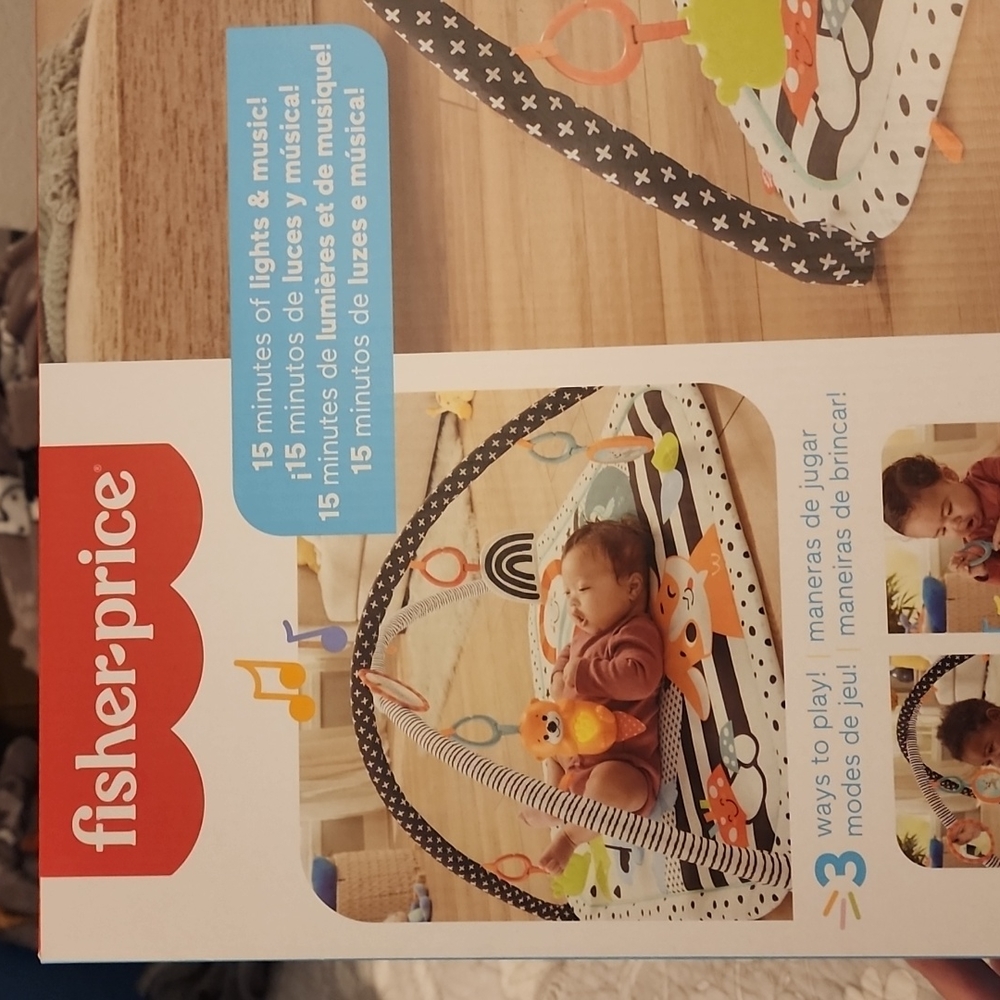 COPY - Fisher-price 3 in 1 music, glow & grow gym